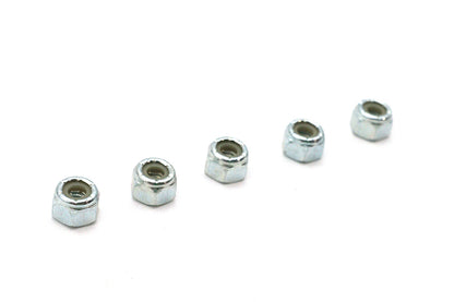 Zinc Plated Hex Nuts 1/4-20 Nyloc