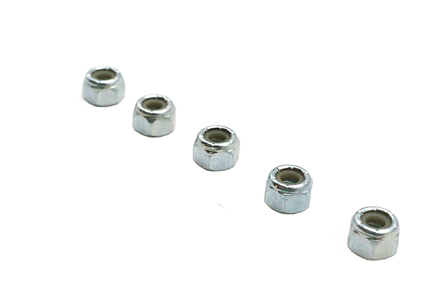 Zinc Plated Hex Nuts 1/4-20 Nyloc
