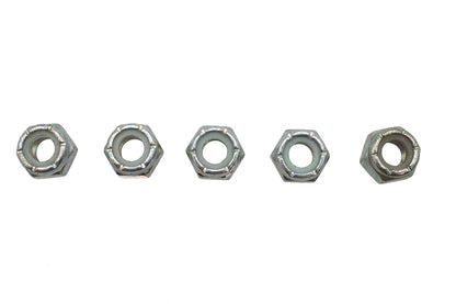 Zinc Plated Hex Nuts 1/4-28 Nyloc