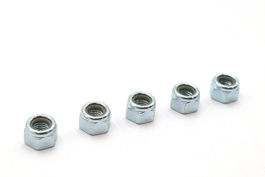 Zinc Plated Hex Nuts 5/16-24 Nyloc