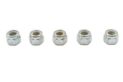Zinc Plated Hex Nuts 3/8-24 Nyloc