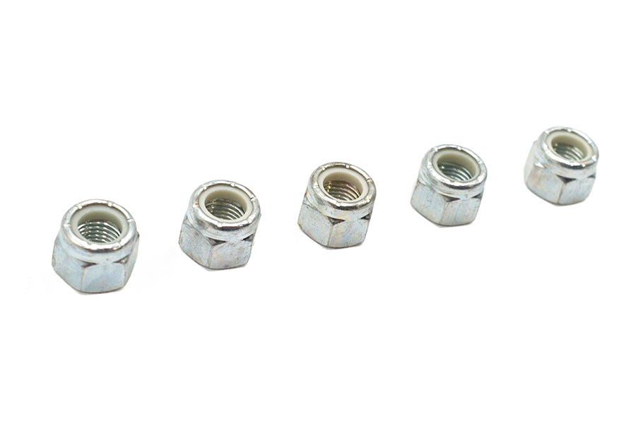 Zinc Plated Hex Nuts 3/8-24 Nyloc