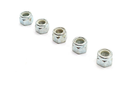 Zinc Plated Hex Nuts 3/8-24 Nyloc