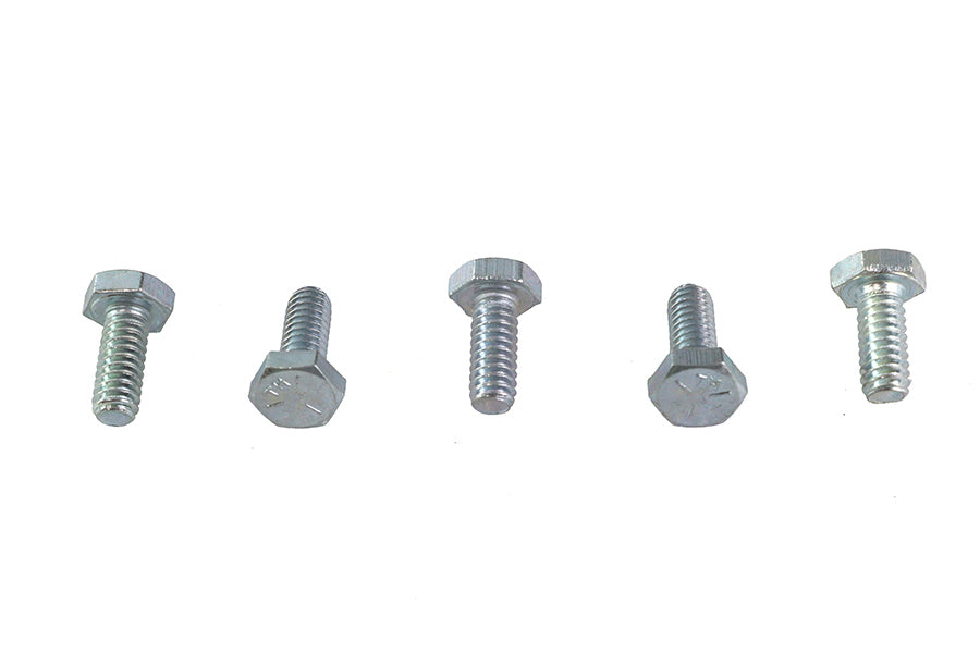 Hex Cap Bolts Zinc 1/4 X 5/8