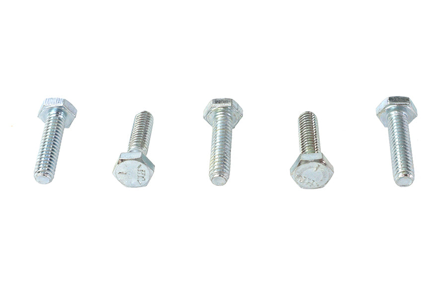 Hex Cap Bolts Zinc 1/4-20 x 1