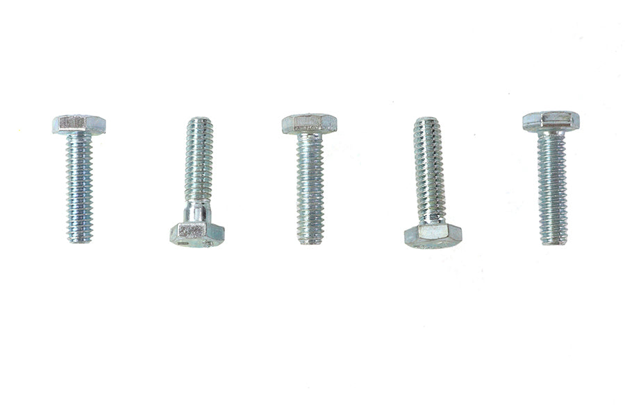Hex Cap Bolts Zinc 1/4-20 x 1