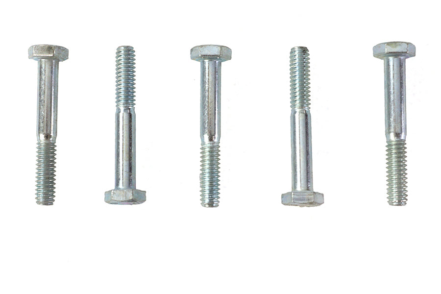 Hex Cap Bolts Zinc 1/4 X 1-3/4