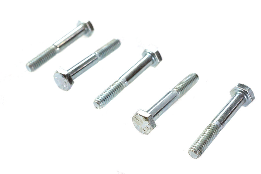 Hex Cap Bolts Zinc 1/4 X 1-3/4