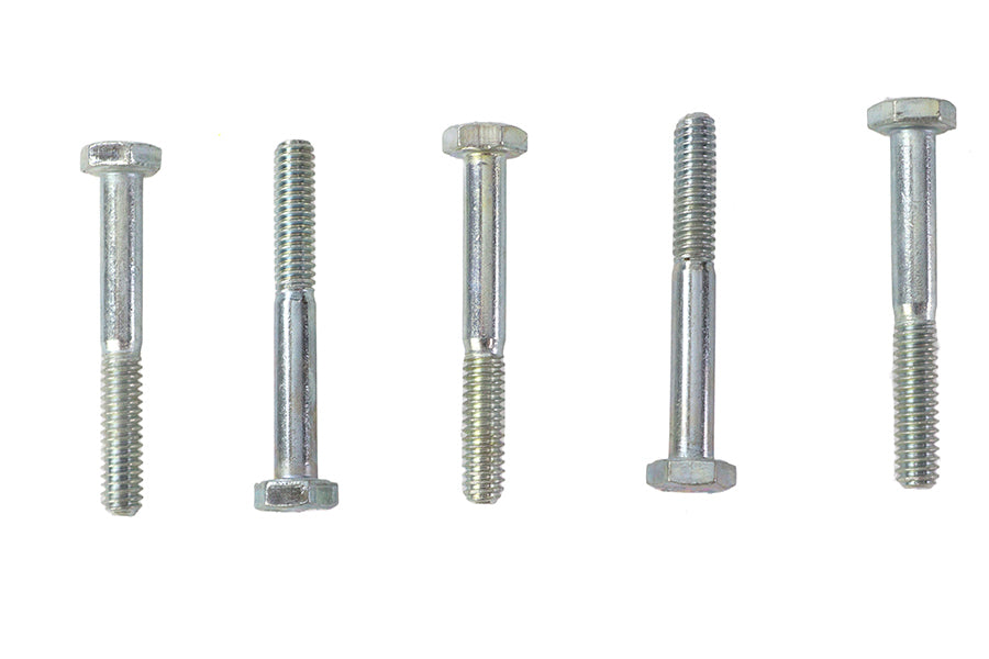 Hex Cap Bolts Zinc 1/4 X 2