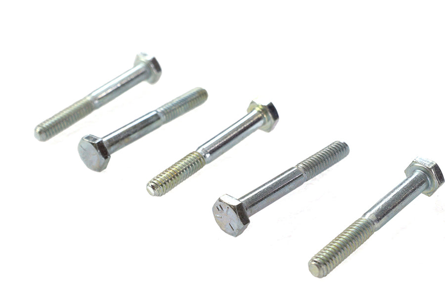 Hex Cap Bolts Zinc 1/4 X 2