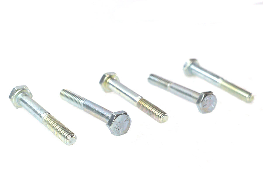 Hex Cap Bolts Zinc 1/4 X 2