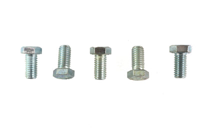 Hex Cap Bolts Zinc 3/8 X 3/4