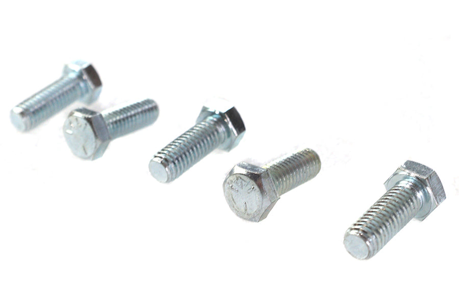 Hex Cap Bolts Zinc 3/8 x 1