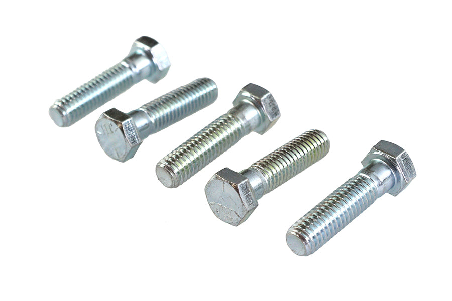 Hex Cap Bolts Zinc 3/8-16 x 1-1/2