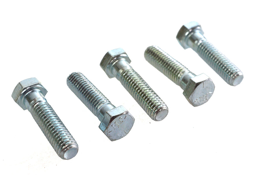 Hex Cap Bolts Zinc 3/8-16 x 1-1/2