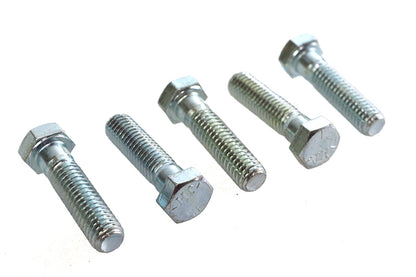 Hex Cap Bolts Zinc 3/8-16 x 1-1/2