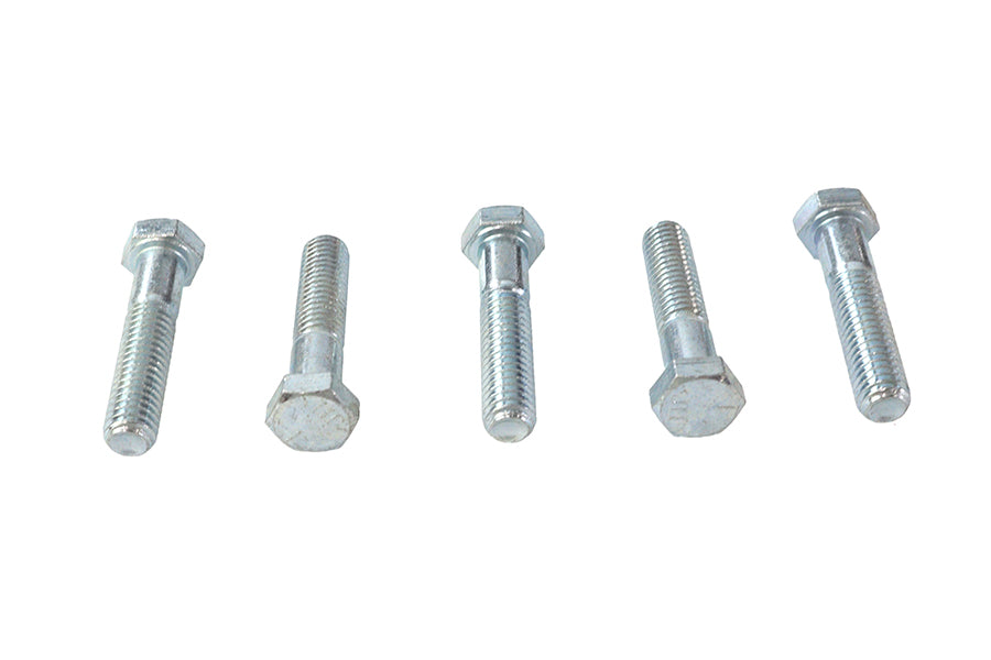Hex Cap Bolts Zinc 3/8 x 1-3/4