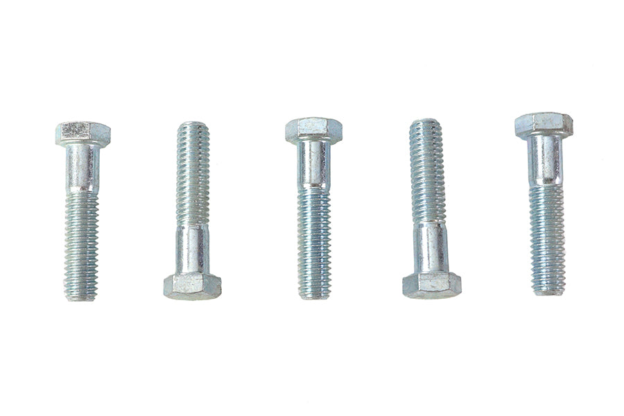 Hex Cap Bolts Zinc 3/8 x 1-3/4
