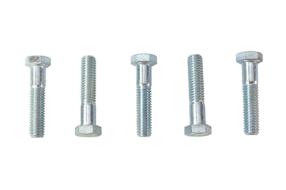 Hex Cap Bolts Zinc 3/8 x 1-3/4
