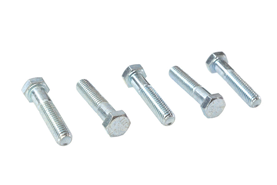 Hex Cap Bolts Zinc 3/8 x 1-3/4