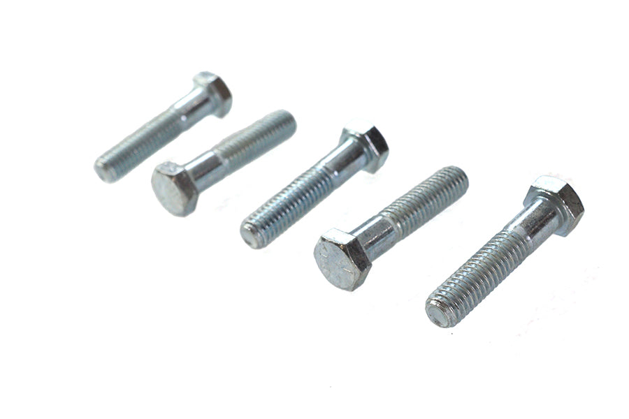 Hex Cap Bolts Zinc 3/8 x 1-3/4
