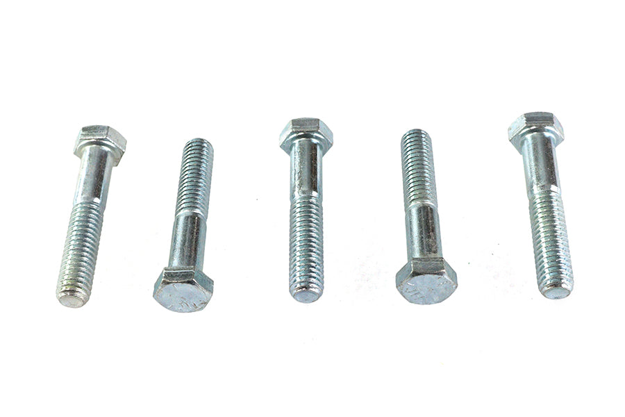 Hex Cap Bolts Zinc 3/8 x 2