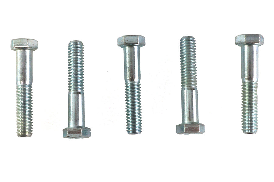 Hex Cap Bolts Zinc 3/8 x 2