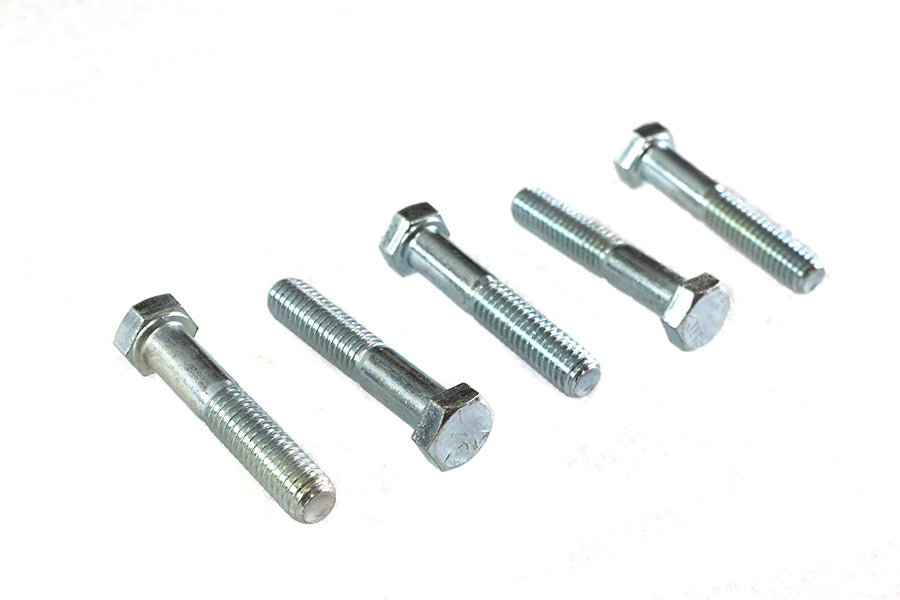 Hex Cap Bolts Zinc 3/8 x 2