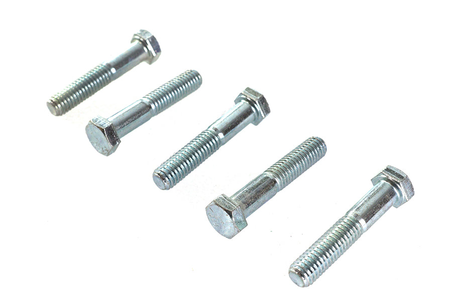 Hex Cap Bolts Zinc 3/8 x 2