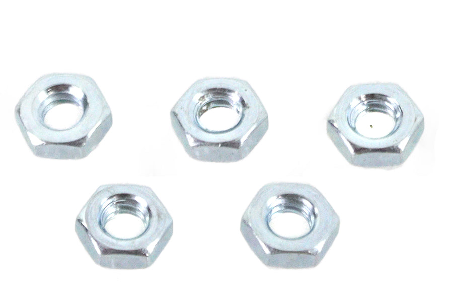 Zinc Plated 1/4-20 Hex Jam Nuts