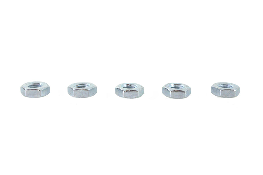 Zinc Plated 1/4-20 Hex Jam Nuts