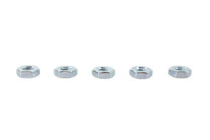 Zinc Plated 1/4-20 Hex Jam Nuts