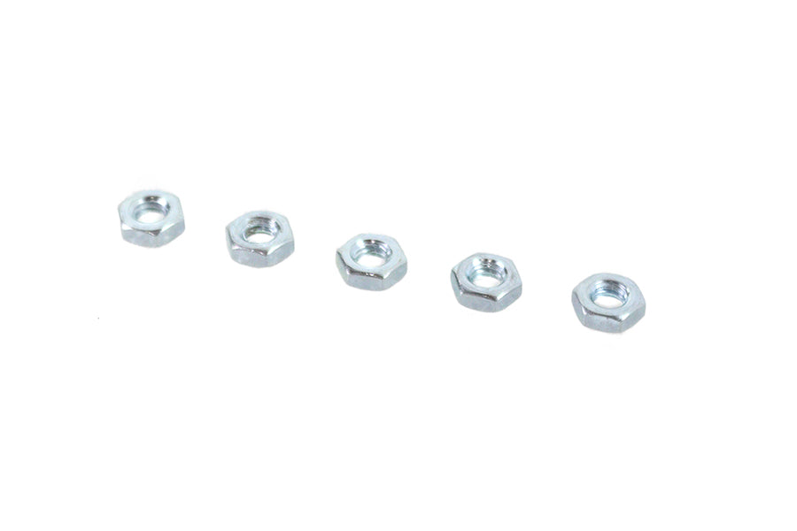 Zinc Plated 1/4-20 Hex Jam Nuts