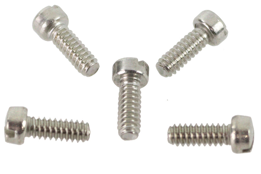 Fillister Head Screws 6-32 X 3/8 Zinc