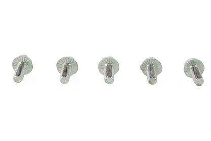 Zinc Hex Flange Screws 1/4-20 x 3/4