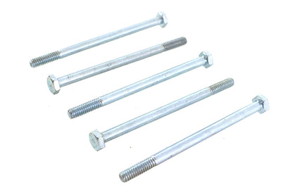 Zinc Hex Cap Bolts 1/4-20 x 4
