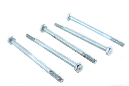 Zinc Hex Cap Bolts 1/4-20 x 4