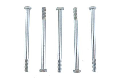 Zinc Hex Cap Bolts 1/4-20 x 4