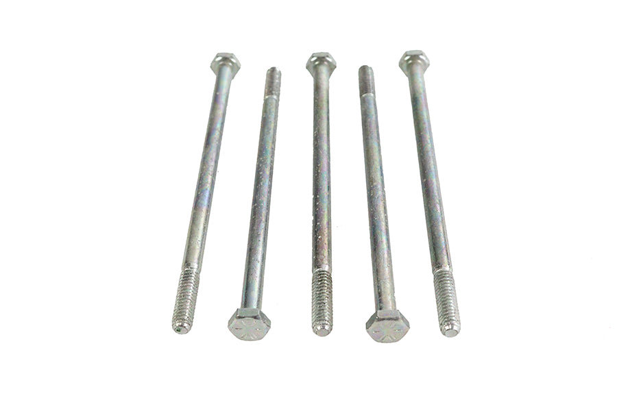 Zinc Hex Cap Bolts 1/4-20 x 5-1/4