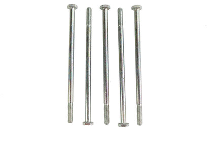 Zinc Hex Cap Bolts 1/4-20 x 5-1/4