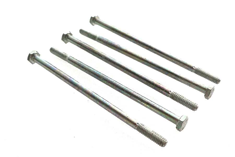 Zinc Hex Cap Bolts 1/4-20 x 5-1/4