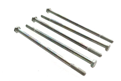 Zinc Hex Cap Bolts 1/4-20 x 5-1/4