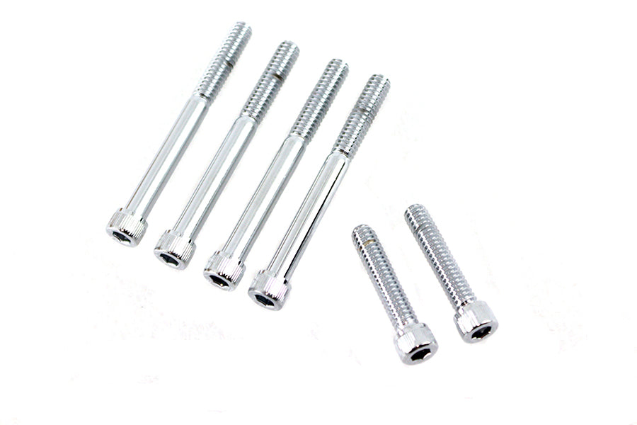 Oil Pump Mount Set Allen Chrome