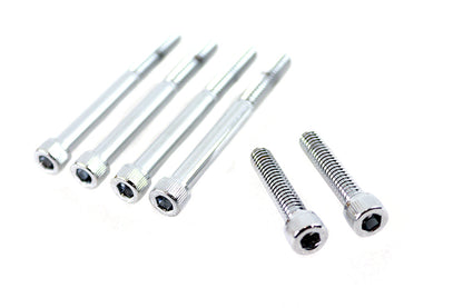 Oil Pump Mount Set Allen Chrome