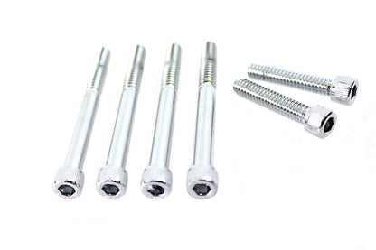 Oil Pump Mount Set Allen Chrome