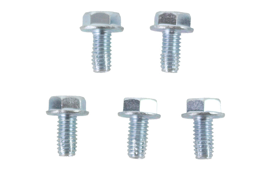Hex Flange Screws 5/16-18 x 5/8" Zinc