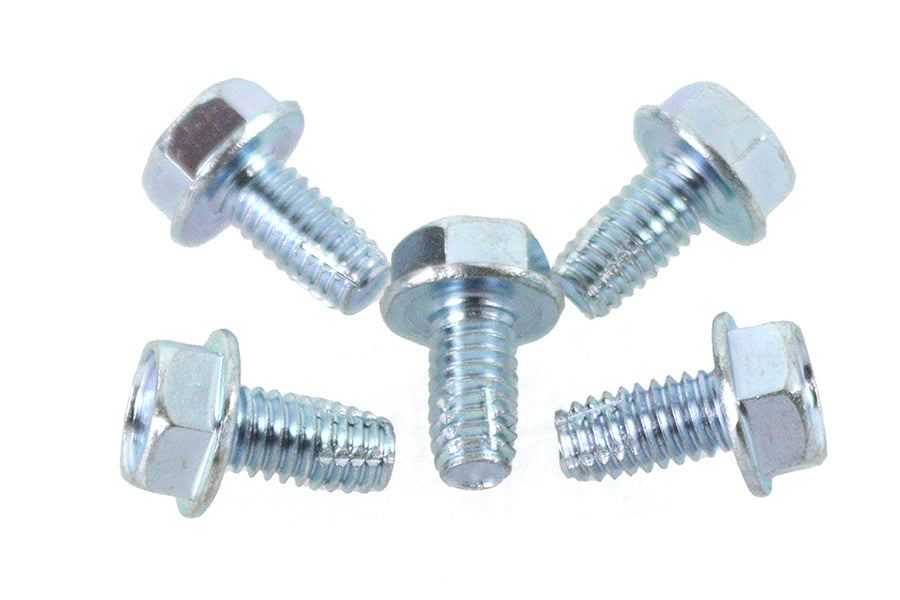 Hex Flange Screws 5/16-18 x 5/8" Zinc