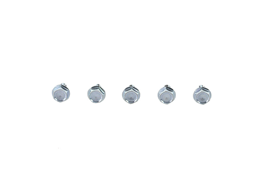 Hex Flange Screws 5/16-18 x 5/8" Zinc