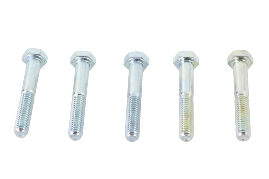 Zinc Hex Cap Bolts 5/16-18 x 2