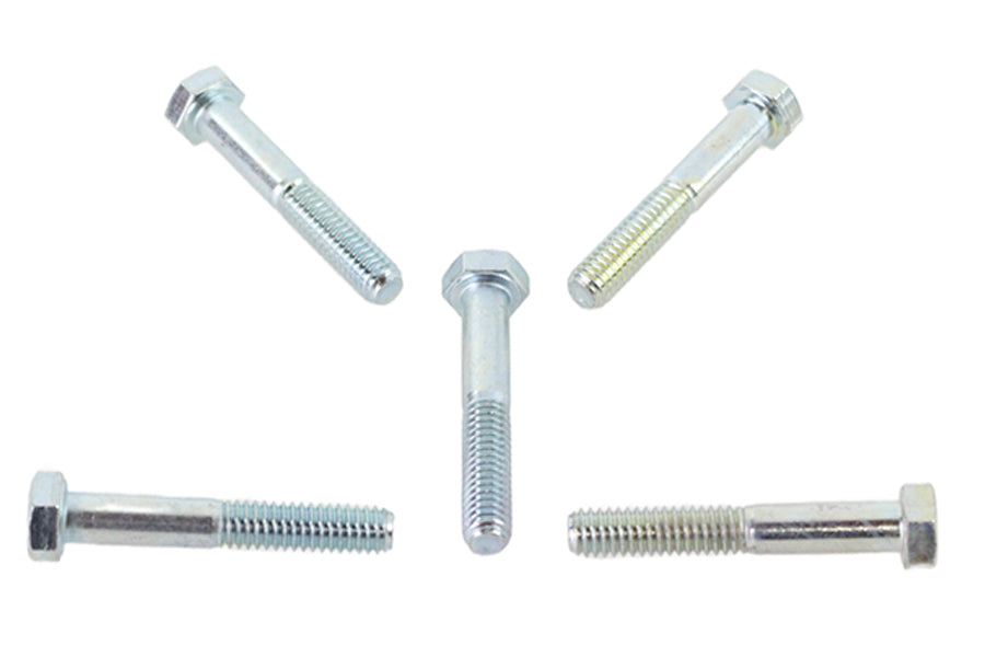 Zinc Hex Cap Bolts 5/16-18 x 2